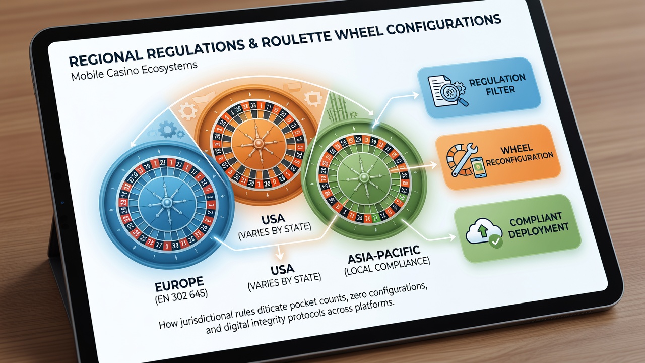 Mobile Roulette-Apps mit regional angepassten Radkonfigurationen