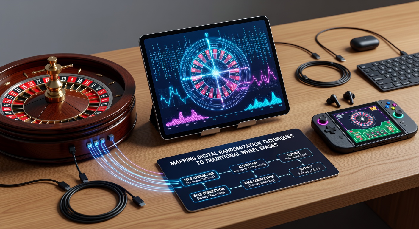 Vergleich von RNG-Techniken und Rad-Biases in mobilen Roulette-Setups