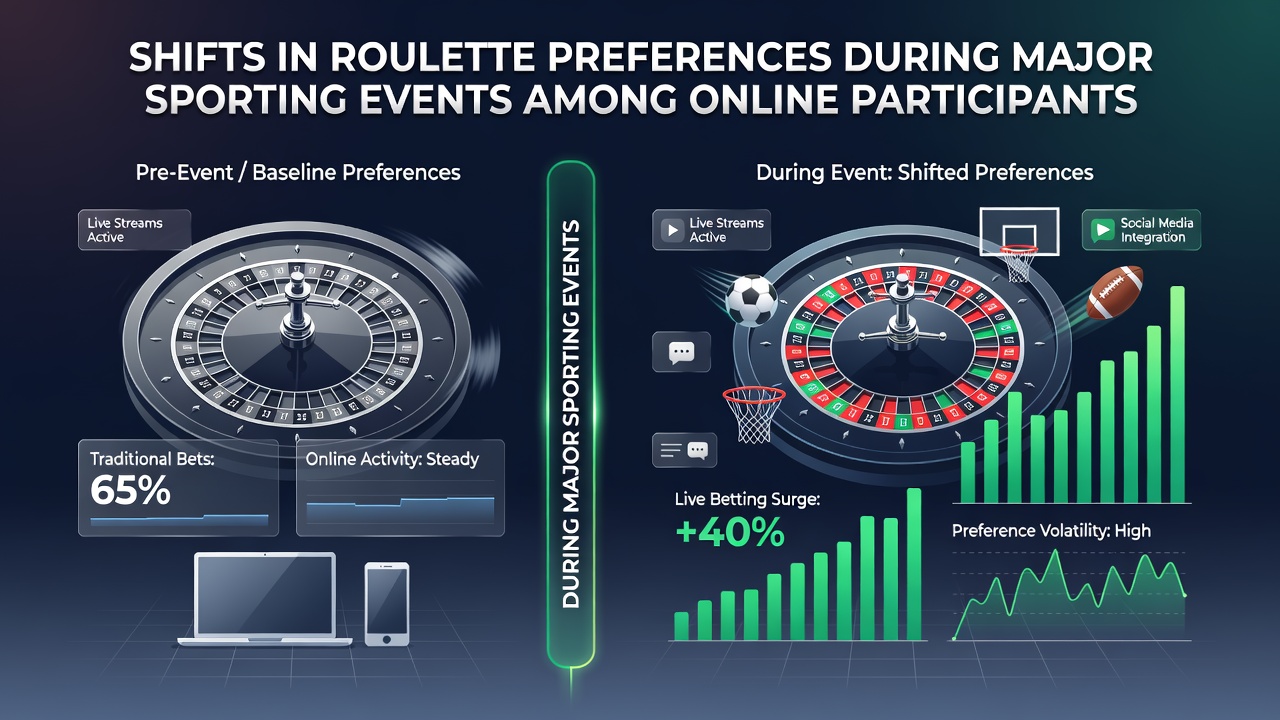 Heatmaps illustrieren regionale Roulette-Präferenzen während Sportereignissen in Online-Umgebungen