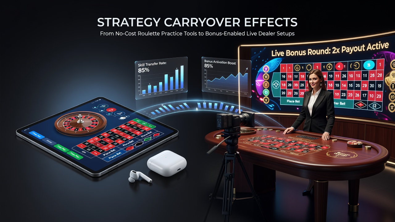 Live-Dealer-Roulette auf Handheld-Geräten mit Bonusintegration