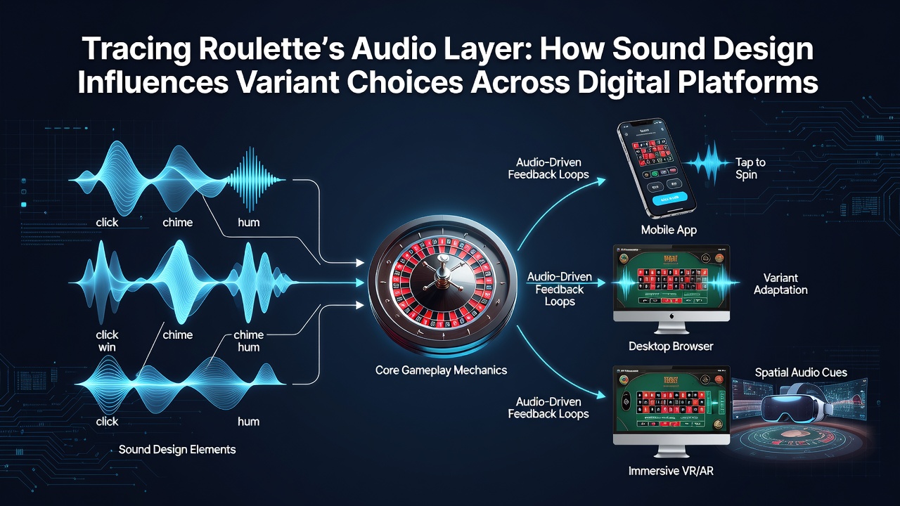 Vergleich von Soundprofilen verschiedener Roulette-Varianten auf digitalen Plattformen